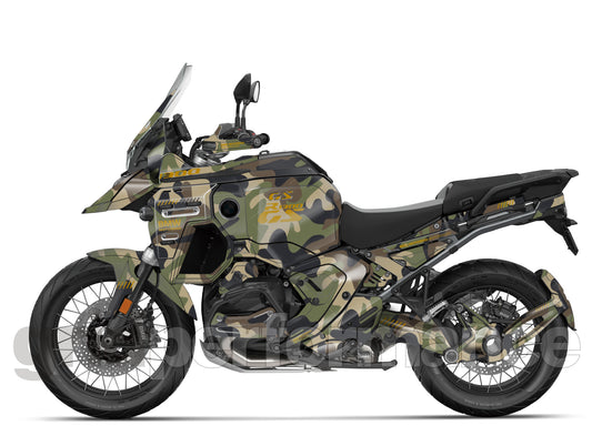 BMW R1300GS ADV Adventure Graphic Decal Sticker Kit (9-1.Camo)