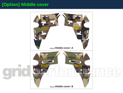 BMW R1300GS ADV Adventure Graphic Decal Sticker Kit (9-1.Camo)