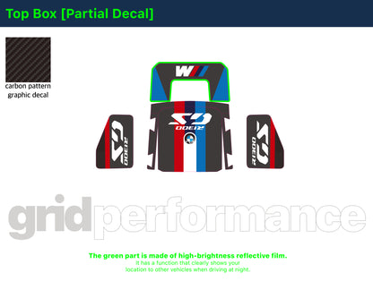 BMW R1300GS Custom Vinyl Graphic Decal Kit (1-2.M)