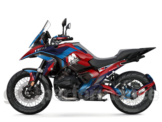BMW R1300GS Custom Vinyl Graphic Decal Kit (1-4.M)