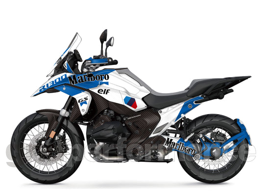 BMW R1300GS Custom Vinyl Graphic Decal Kit (3-2.Marlbo Blue)