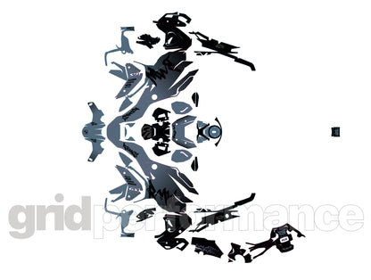 BMW R1300GS Graphic Full Decal Vinyl Kit (4-5)