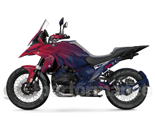 BMW R1300GS Graphic Full Decal Vinyl Kit (4-6)