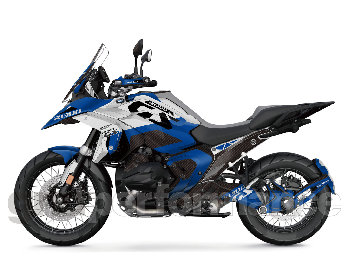 BMW R1300GS Graphic Full Decal Vinyl Kit (8-2)