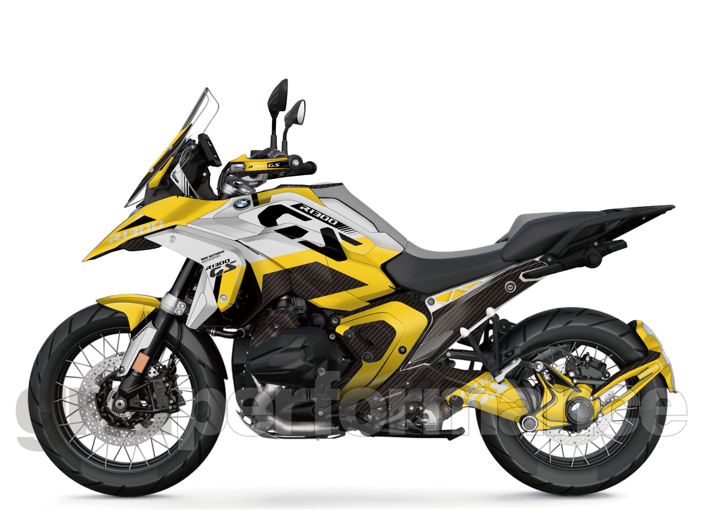 BMW R1300GS Graphic Full Decal Vinyl Kit (8-4)