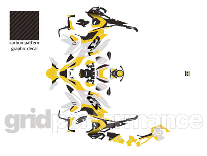 BMW R1300GS Graphic Full Decal Vinyl Kit (8-4)