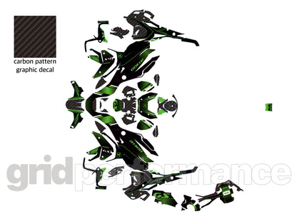 BMW R1300GS Graphic Full Decal Vinyl Kit (9-1.Bee)