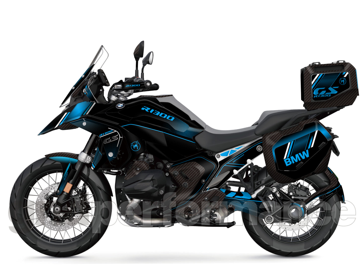 BMW R1300GS Graphic Full Decal Vinyl Kit (9-3.Bee)
