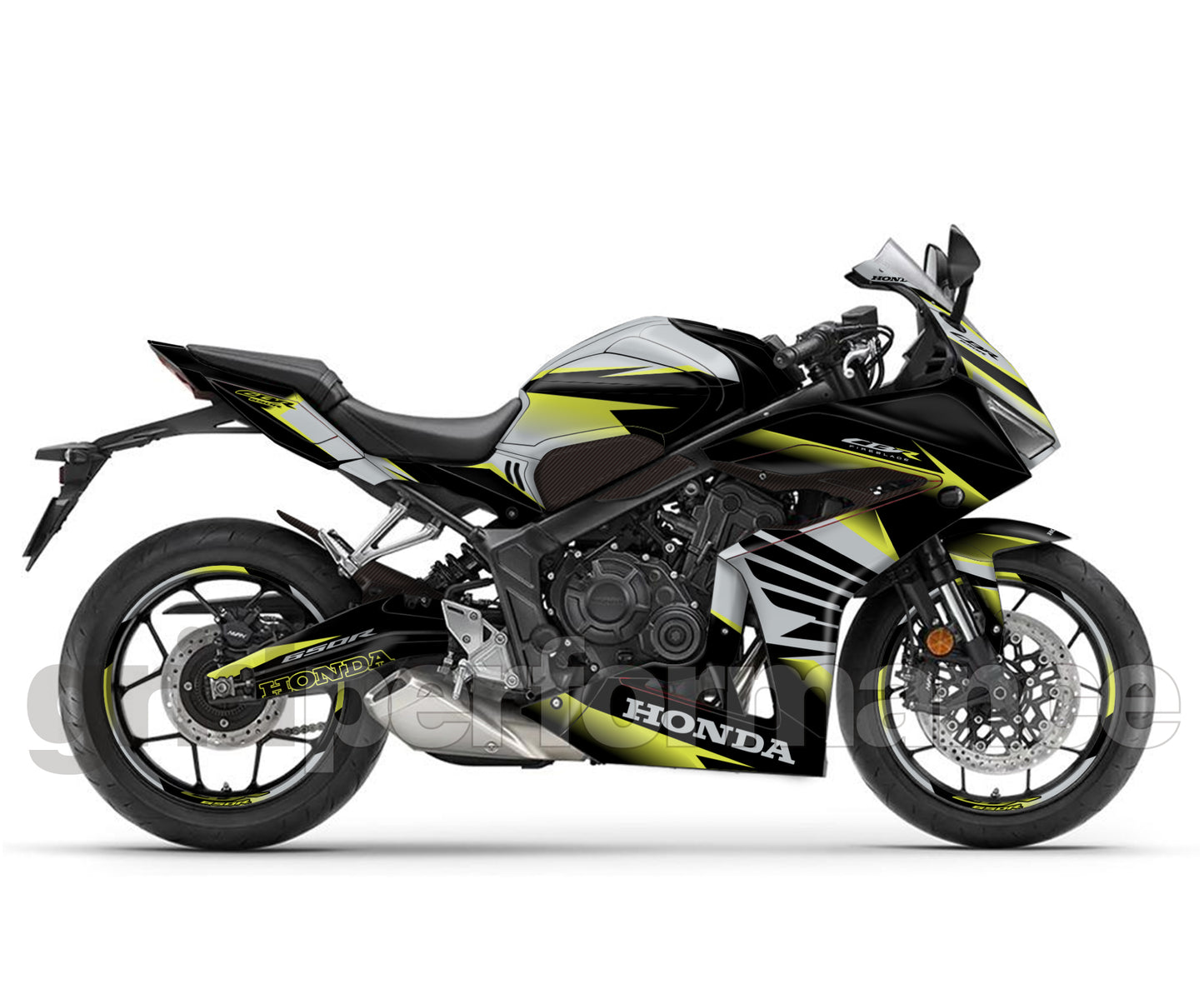 HONDA CBR650R Graphic Full Decal Sticker Kit (2-2)
