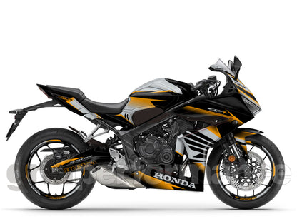 HONDA CBR650R Graphic Full Decal Sticker Kit (2-4)