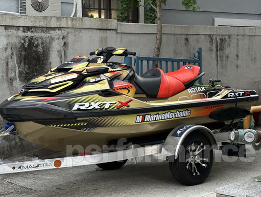 2024~ SEADOO RXT X 325 Graphic Decal Sticker Kit (2.Dynamic Fade)