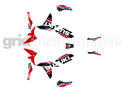 SUZUKI GSX-S1000 GX Graphic Decal Sticker Kit (1-1.SERT)