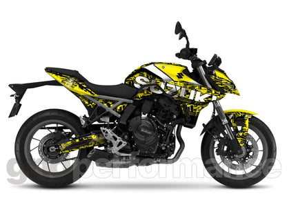 SUZUKI GSX-8S Custom Vinyl Graphic Decal Kit (9-0)