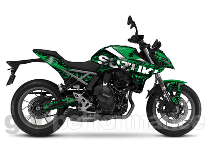 SUZUKI GSX-8S Custom Vinyl Graphic Decal Kit (9-4)