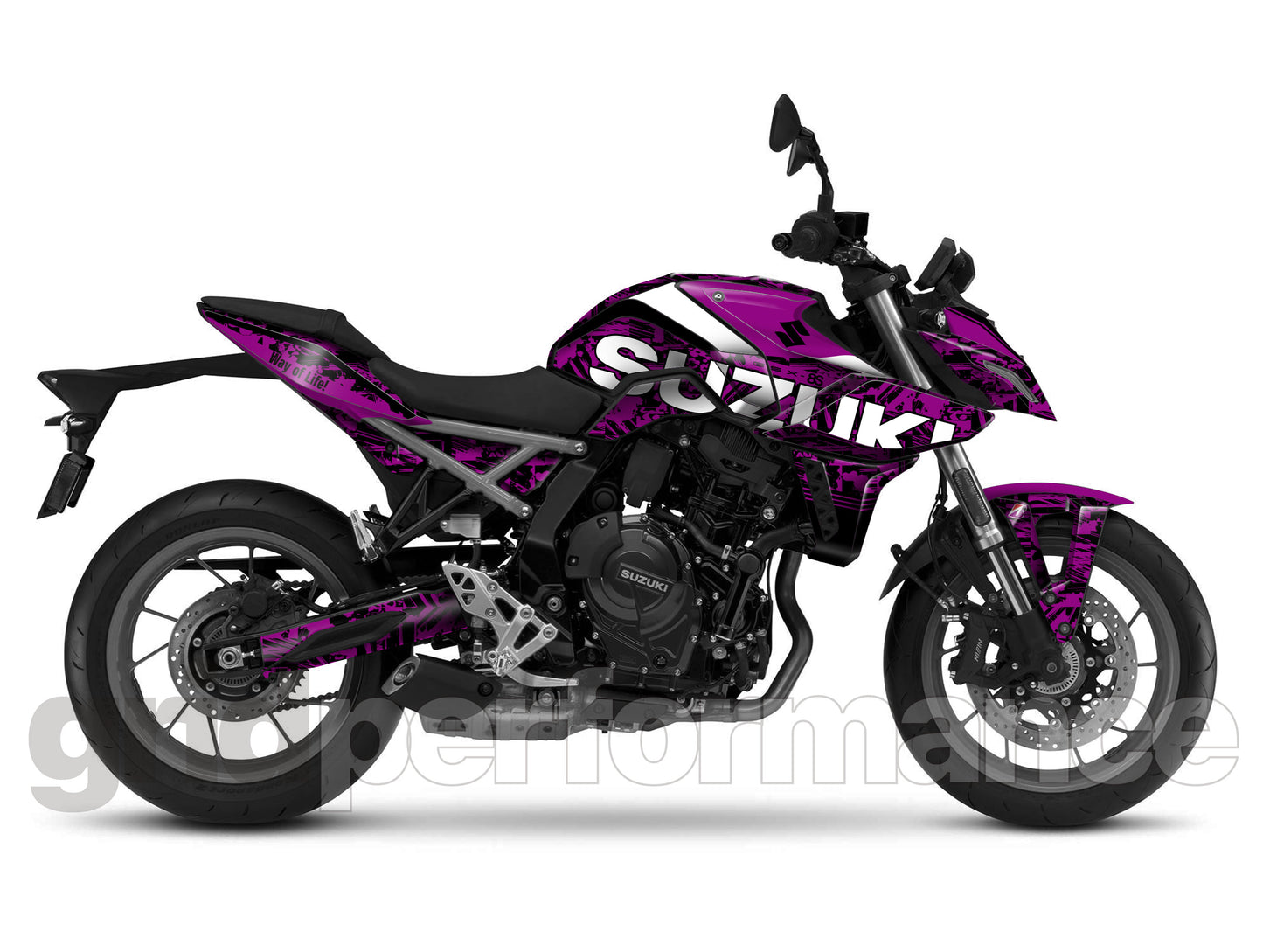 SUZUKI GSX-8S Custom Vinyl Graphic Decal Kit (9-5)