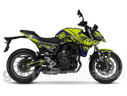 SUZUKI GSX-8S Custom Vinyl Graphic Decal Kit (9-7)