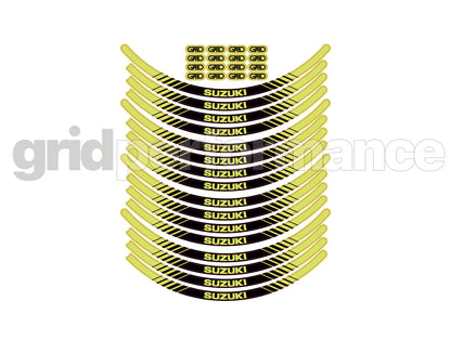 SUZUKI GSX-S1000 GX Wheel Reflective Decal (0-0)