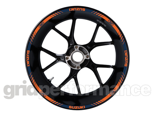 SUZUKI GSX-S1000 GX Wheel Reflective Decal (0-9)