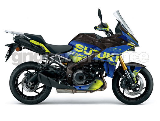 SUZUKI GSX-S1000 GX Graphic Decal Sticker Kit (0-10.Carbon)