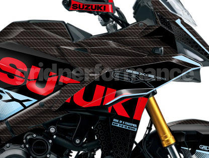 SUZUKI GSX-S1000 GX Graphic Decal Sticker Kit (0-13)