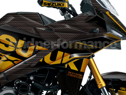SUZUKI GSX-S1000 GX Graphic Decal Sticker Kit (0-2.Carbon)