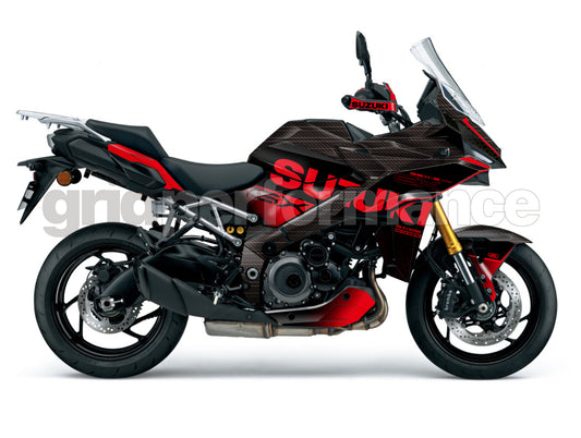 SUZUKI GSX-S1000 GX Graphic Decal Sticker Kit (0-4.Carbon)