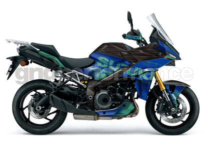 SUZUKI GSX-S1000 GX Graphic Decal Sticker Kit (0-7.Carbon)