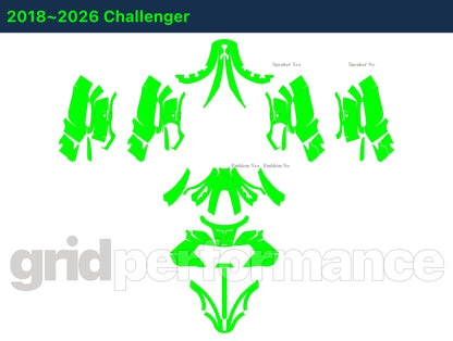 Indian Pursuit Challenger Graphic Full Decal Kit (2-4)