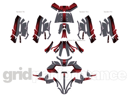 Indian Pursuit Challenger Graphic Full Decal Kit (1-6)