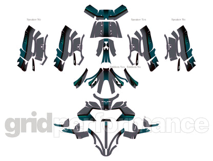 Indian Pursuit Challenger Graphic Full Decal Kit (1-7)