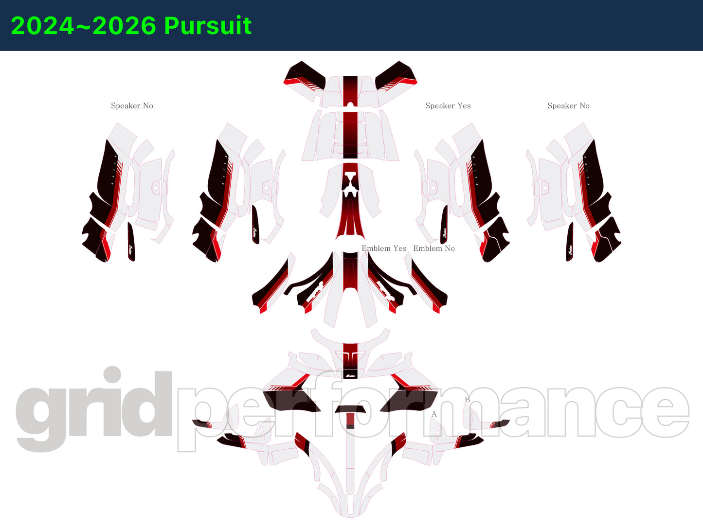 Indian Pursuit Challenger Graphic Full Decal Kit (2-1)