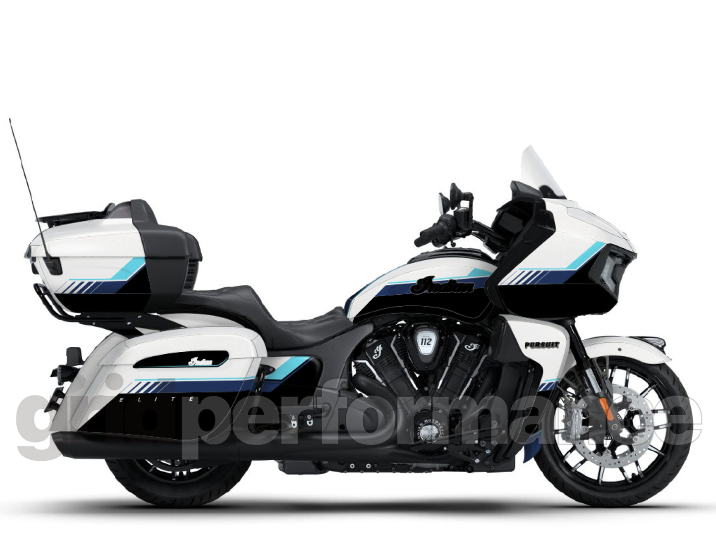 Indian Pursuit Challenger Graphic Full Decal Kit (2-3)