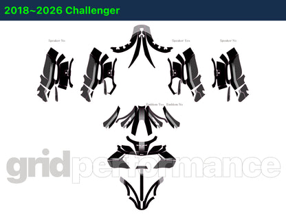Indian Pursuit Challenger Graphic Full Decal Kit (2-5)
