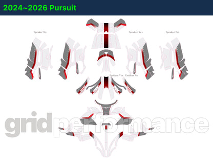 Indian Pursuit Challenger Graphic Full Decal Kit (4-1)