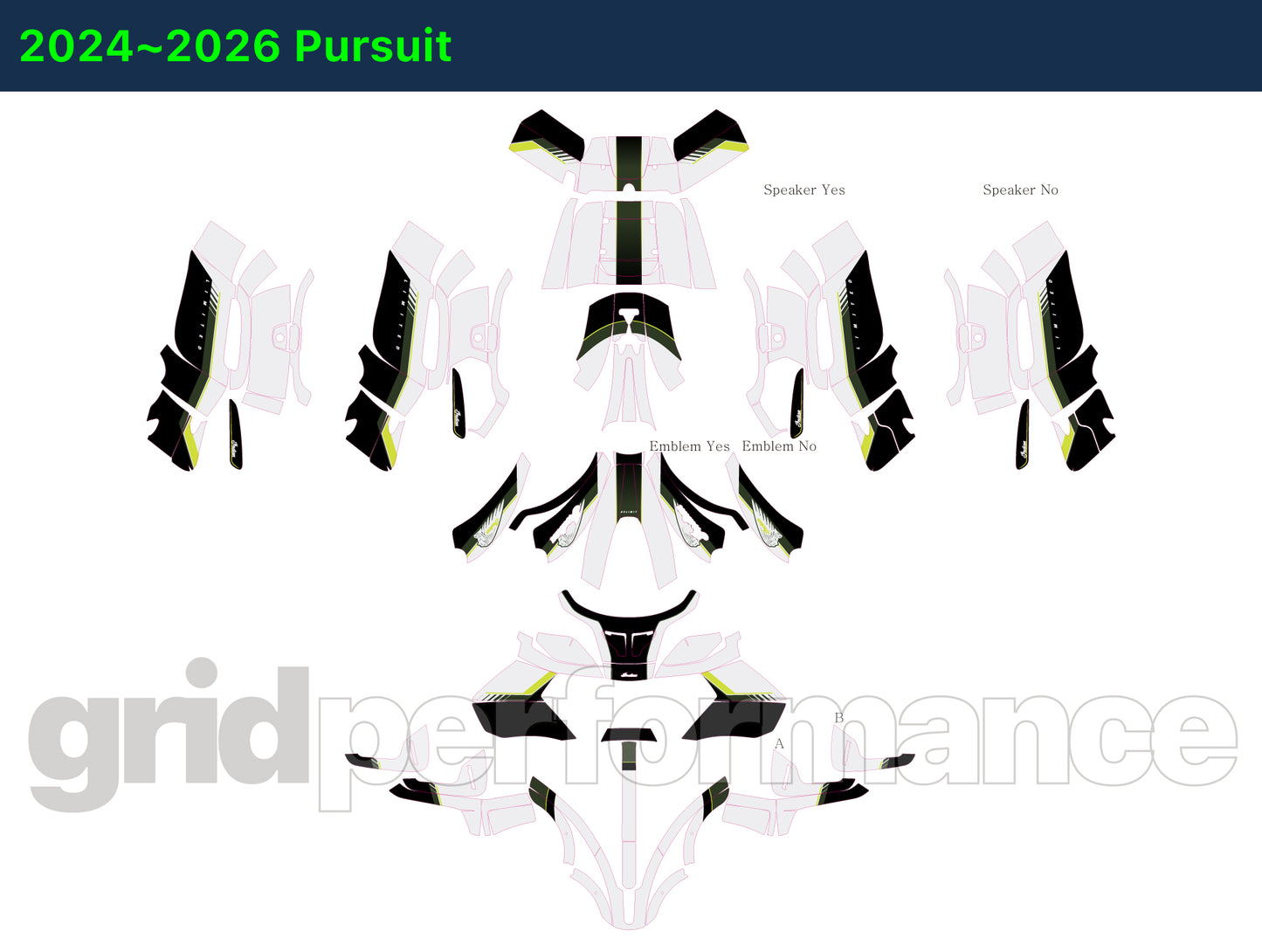 Indian Pursuit Challenger Graphic Full Decal Kit (4-2)