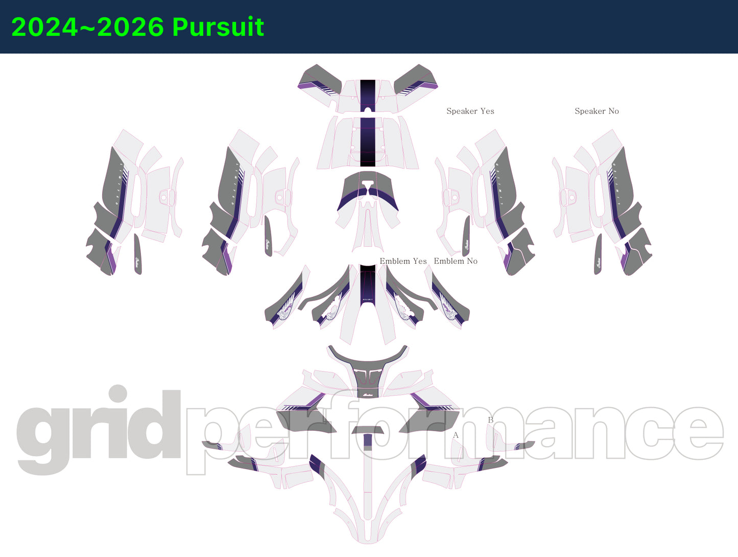 Indian Pursuit Challenger Graphic Full Decal Kit (4-4)
