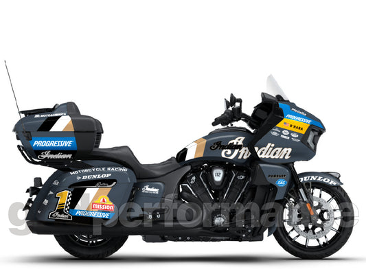 Indian Pursuit Challenger Roadmaster 112 Graphic Full Decal Kit (6-2.King Bagger Racing 23)