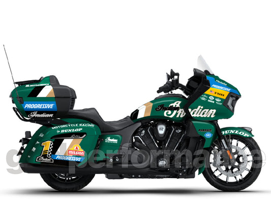 Indian Pursuit Challenger Roadmaster 112 Graphic Full Decal Kit (6-4.King Bagger Racing 23)