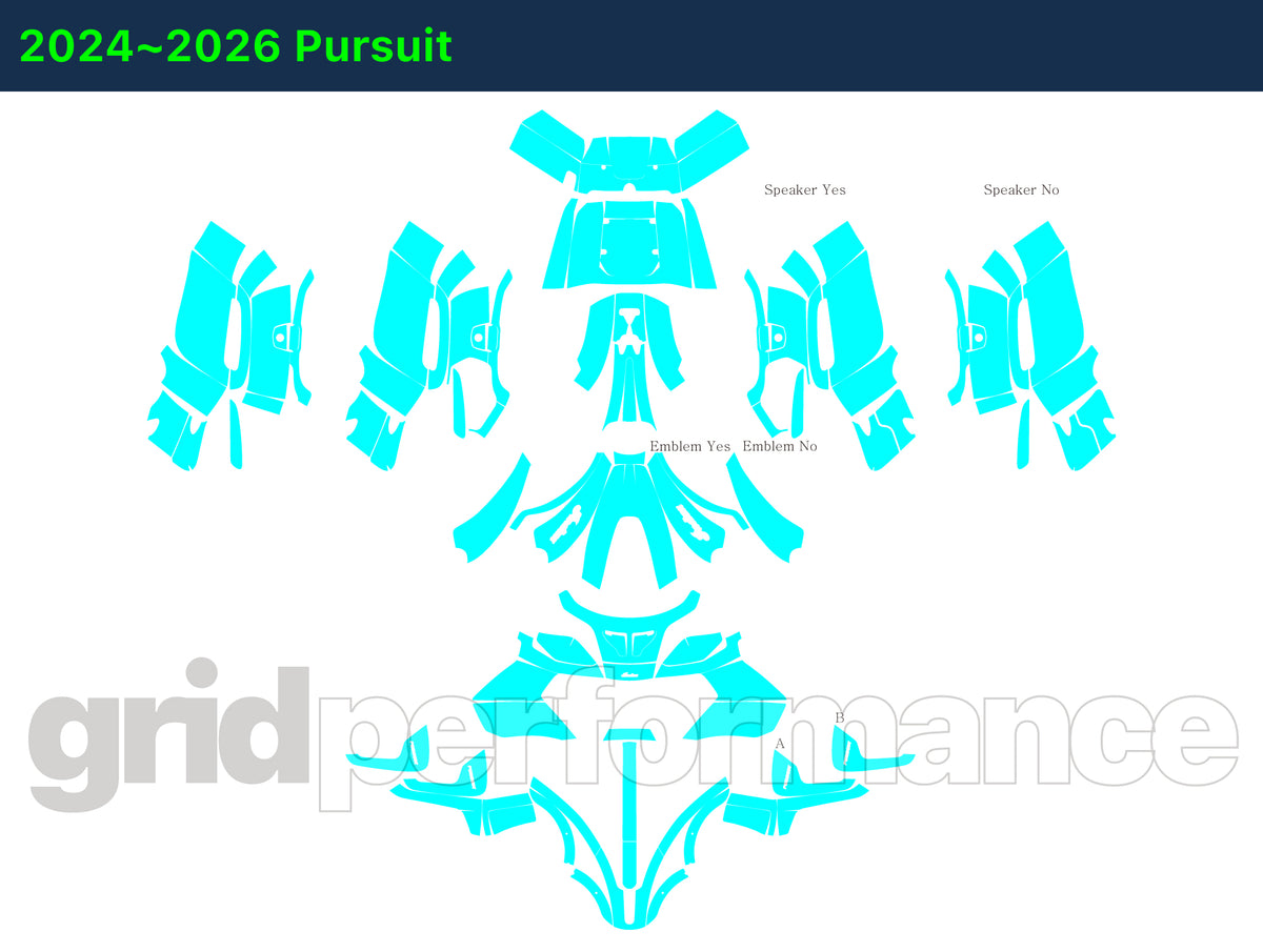 Indian Pursuit Challenger Premium Pre-Cut PPF Protection Film