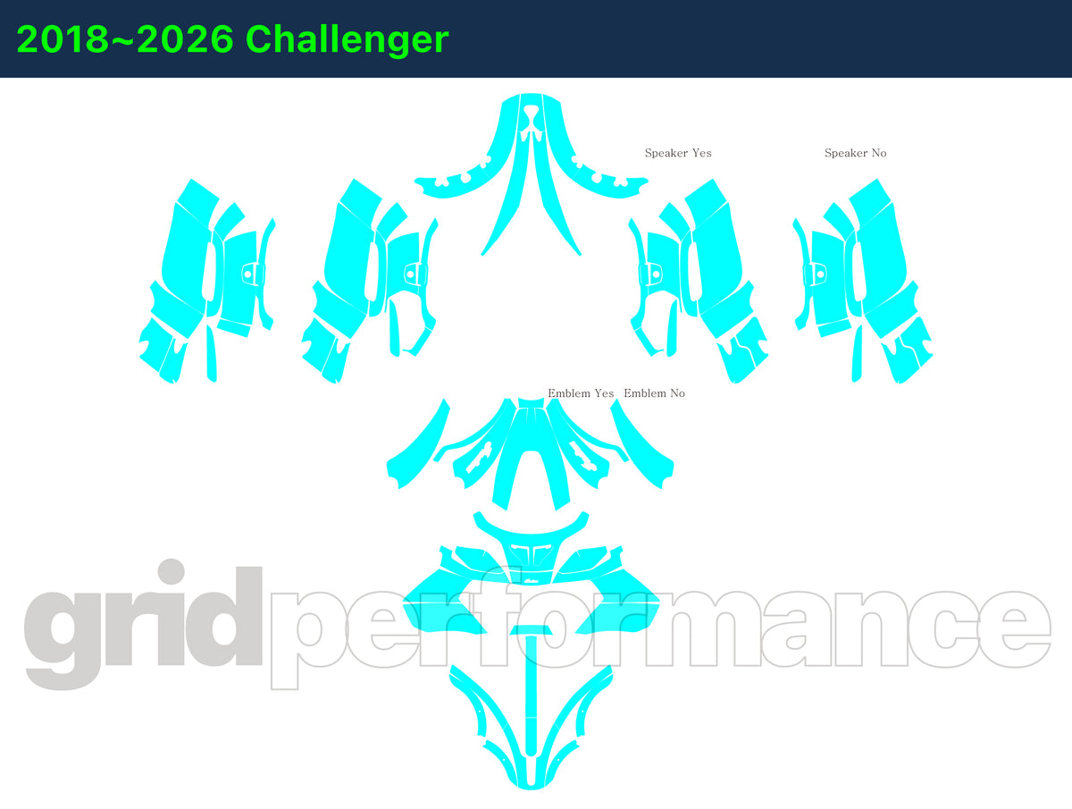 Indian Pursuit Challenger Premium Pre-Cut PPF Protection Film