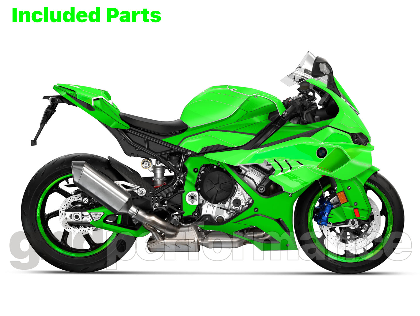 S1000RR Full Graphic Vinyl Decal Kit (4-6.RCM)