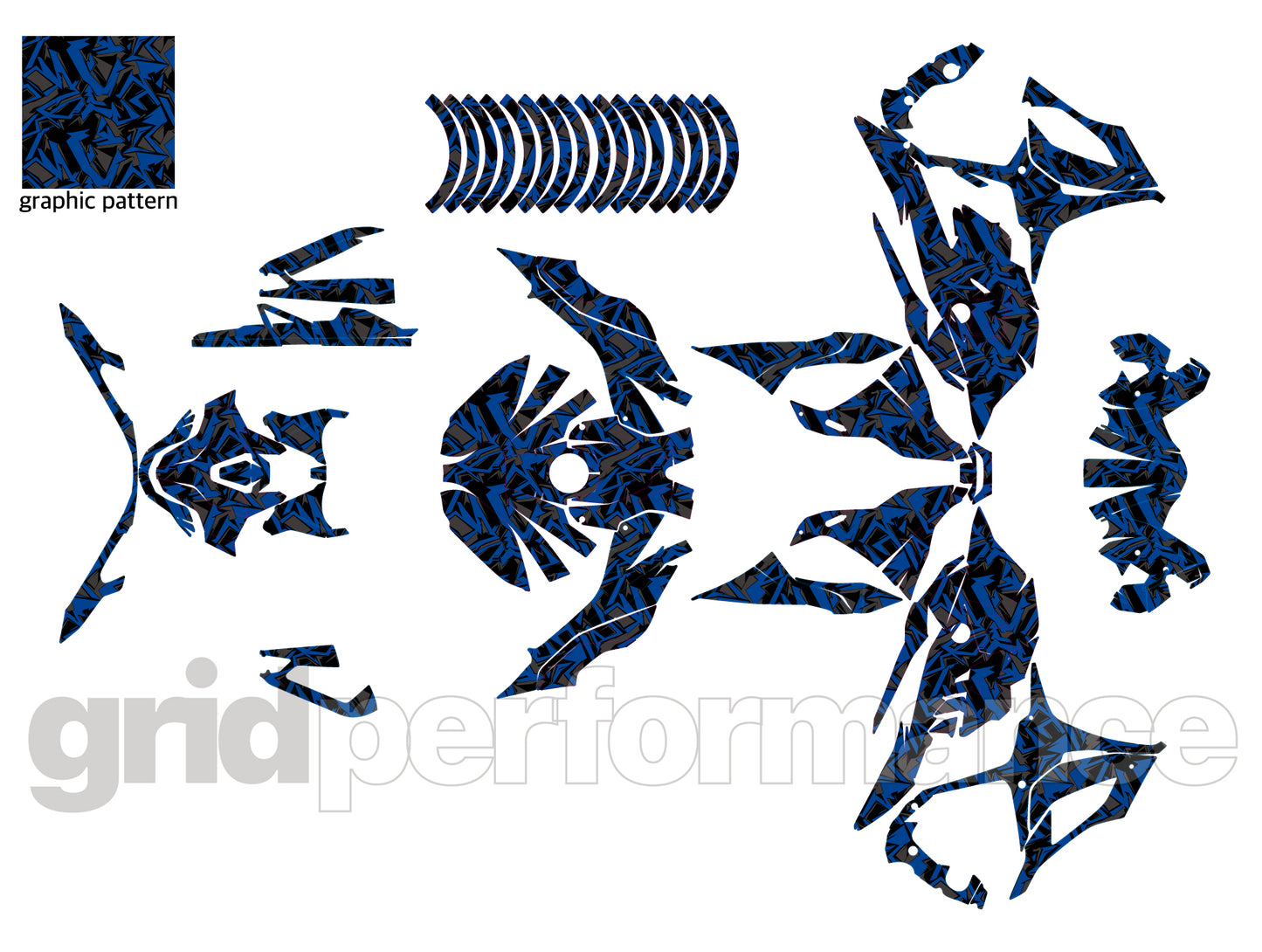 S1000RR Full Graphic Vinyl Decal Kit (2-2)