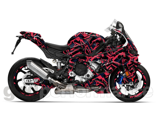 S1000RR Full Graphic Vinyl Decal Kit (2-6)