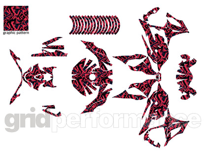 S1000RR Full Graphic Vinyl Decal Kit (2-6)