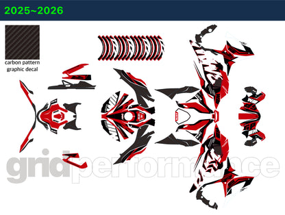 S1000RR Full Graphic Vinyl Decal Kit (4-1.RCM)