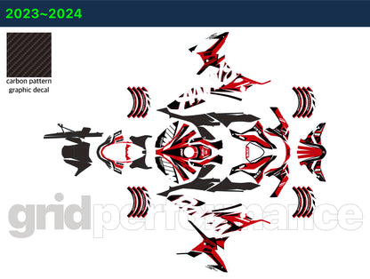 S1000RR Full Graphic Vinyl Decal Kit (4-1.RCM)