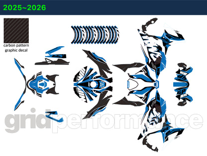 S1000RR Full Graphic Vinyl Decal Kit (4-2.RCM)