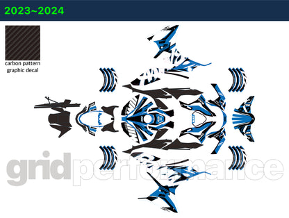 S1000RR Full Graphic Vinyl Decal Kit (4-2.RCM)