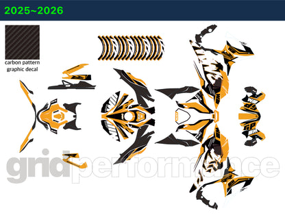 S1000RR Full Graphic Vinyl Decal Kit (4-3.RCM)