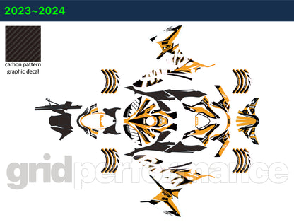 S1000RR Full Graphic Vinyl Decal Kit (4-3.RCM)
